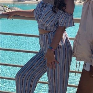 Windsor two piece palazzo pant set